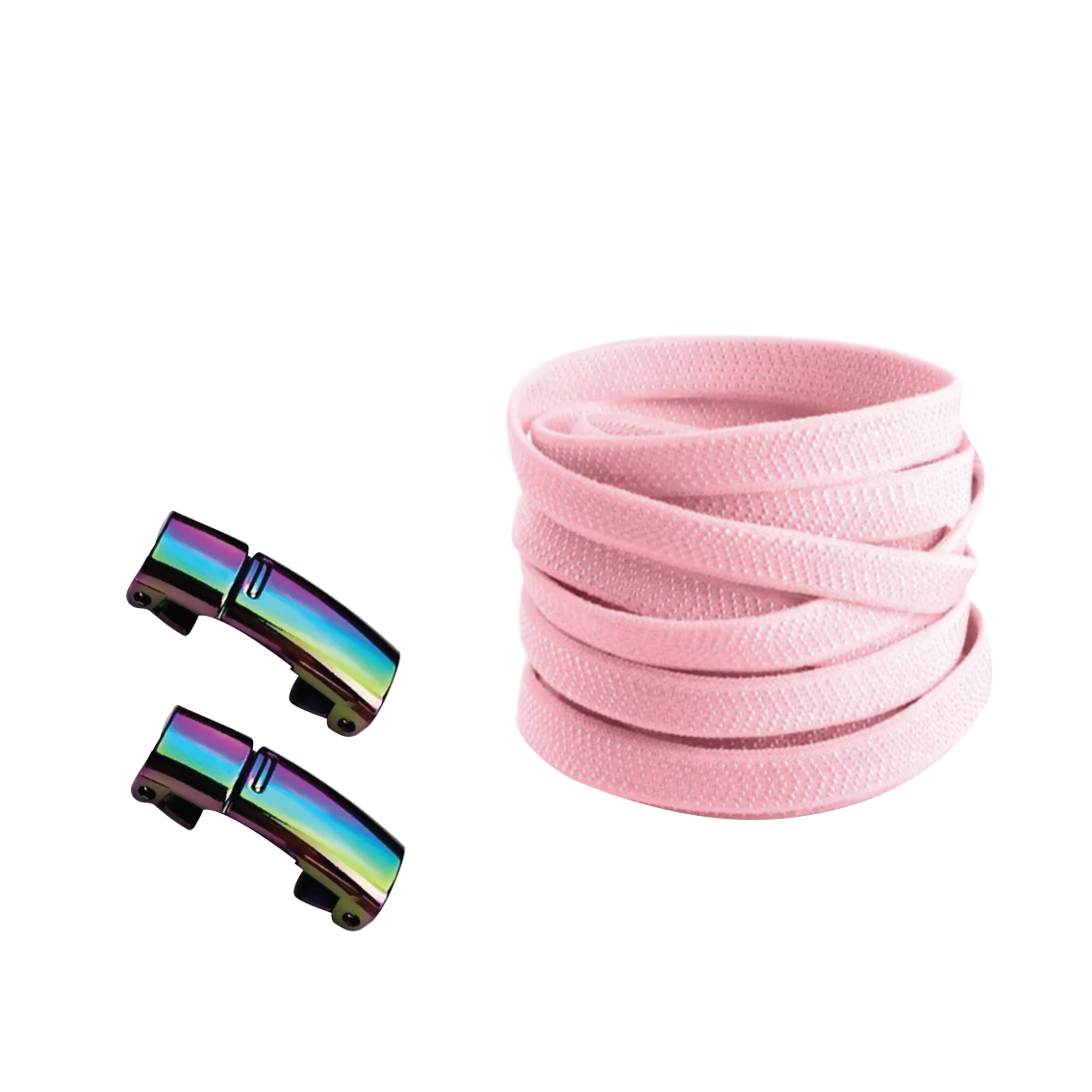 Rose No Tie Elastic Shoelaces with Magnetic Locks
