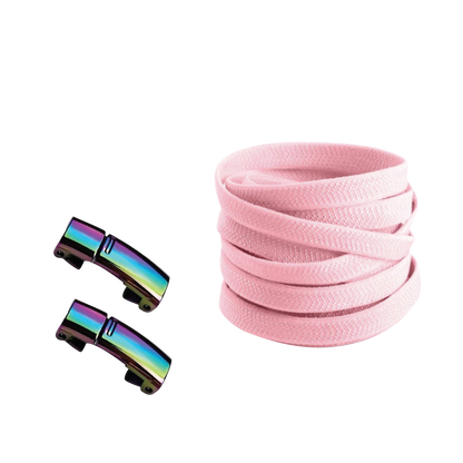 Rose No Tie Elastic Shoelaces with Magnetic Locks