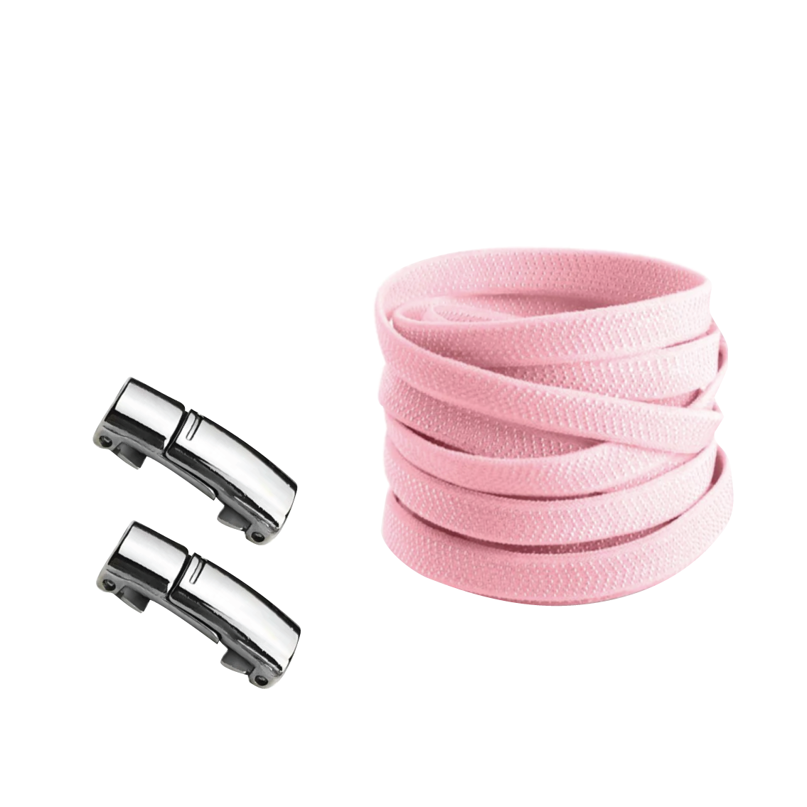 Rose No Tie Elastic Shoelaces with Magnetic Locks