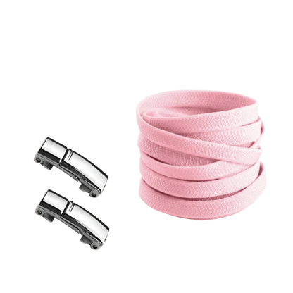 Rose No Tie Elastic Shoelaces with Magnetic Locks