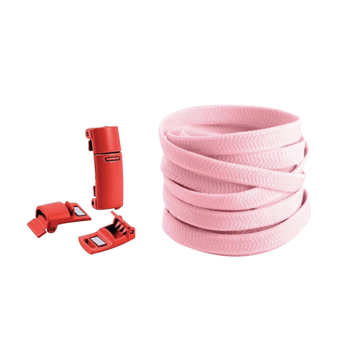 Rose No Tie Elastic Shoelaces with Magnetic Locks