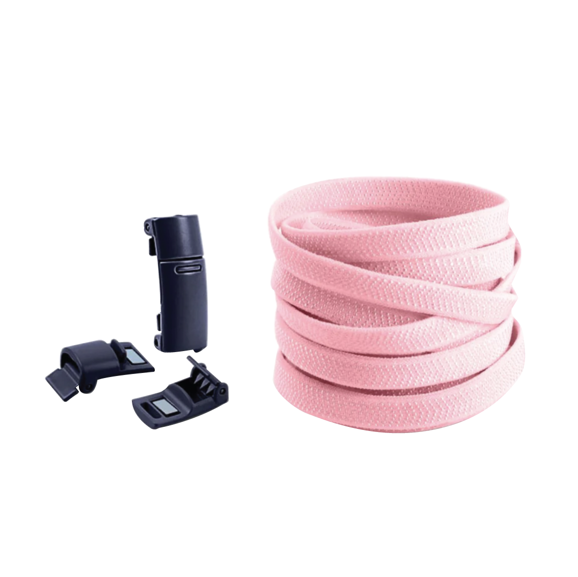 Rose No Tie Elastic Shoelaces with Magnetic Locks