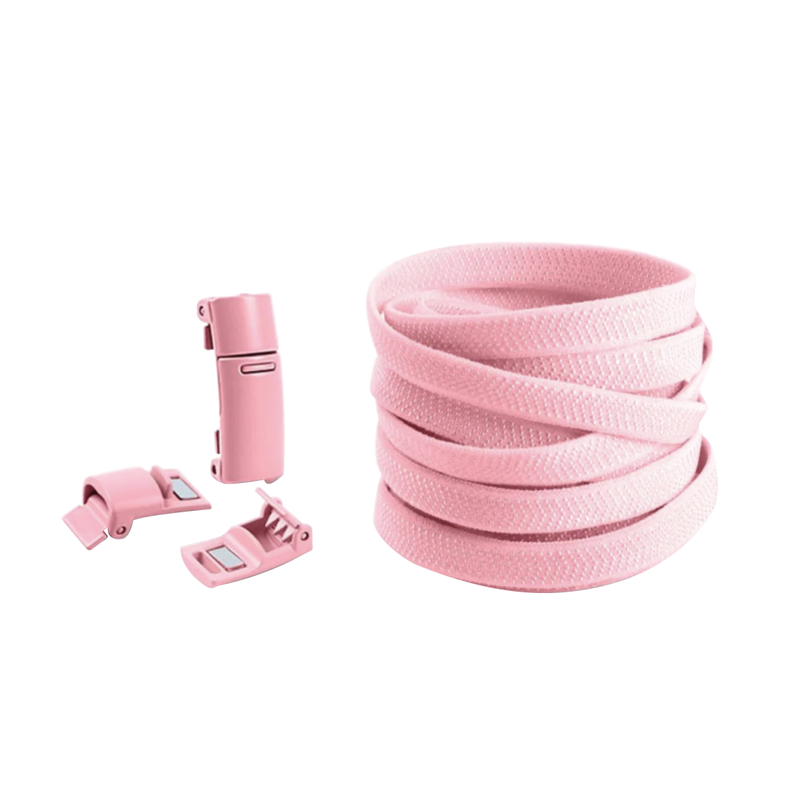 Rose No Tie Elastic Shoelaces with Magnetic Locks