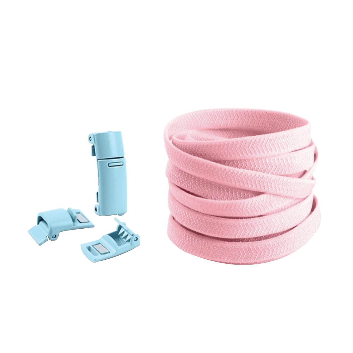 Rose No Tie Elastic Shoelaces with Magnetic Locks