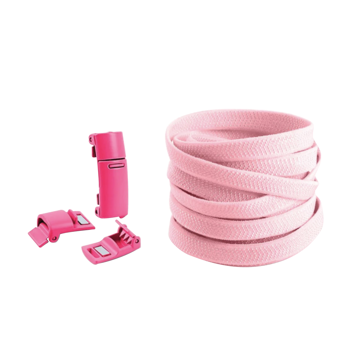 Rose No Tie Elastic Shoelaces with Magnetic Locks